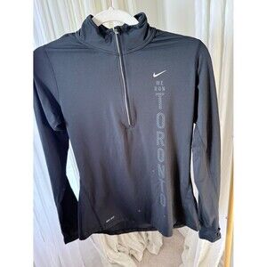 Nike Black Dri-FIT 'We Run Toronto' Quarter-Zip Pullover